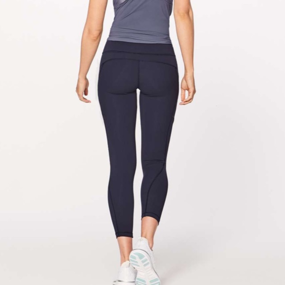 Lululemon‎ run on tight 25” size 4 navy blue